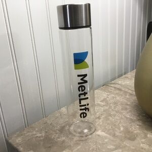 METLIFE Water Bottle (Plastic) Screw Off Cap